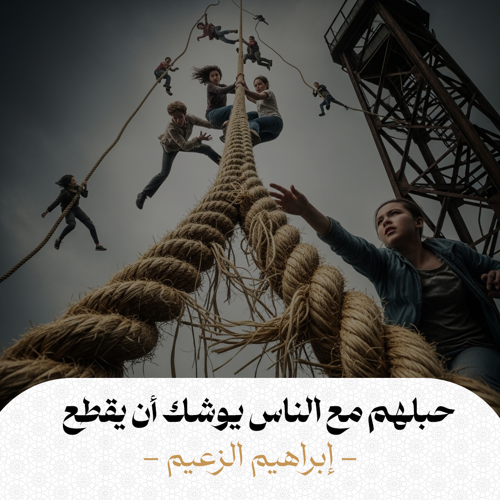 حبلهم مع الناس يوشك أن يقطع
